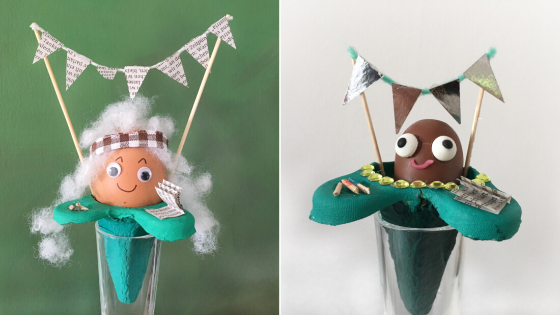 Sascha und Alex unser Partyei und Schokokuss in ihrem Outfit zur Einschulung