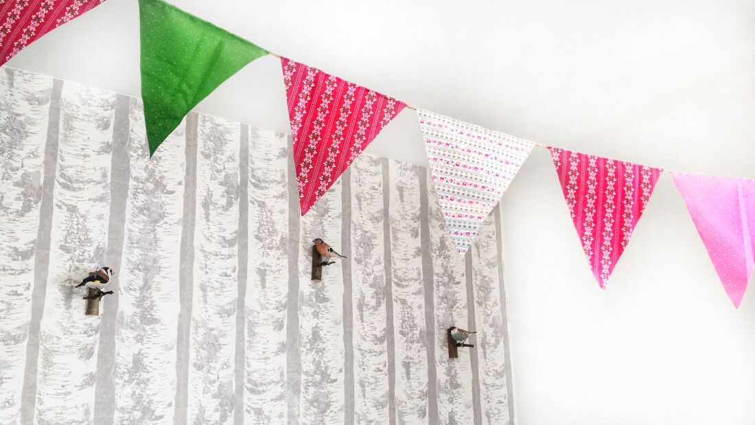 Wimpelkette für eine Oktoberfest Party