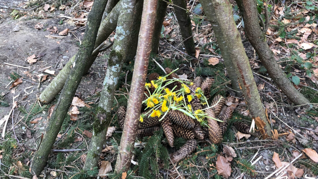 Das Osternest für die Oster-Schatzsuche