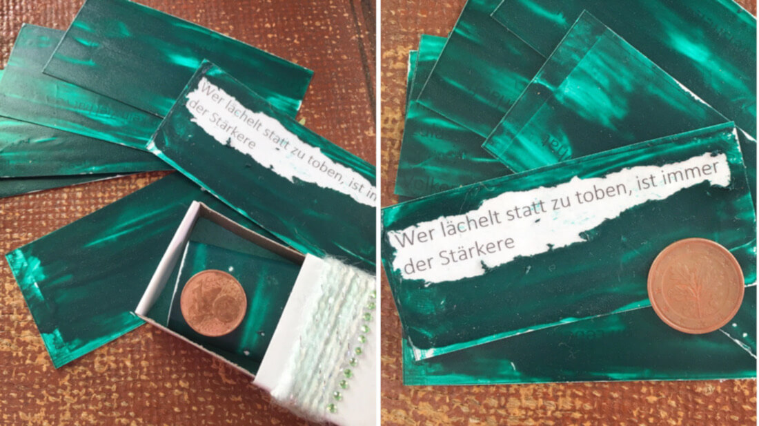 Rubbellose für geheime Silvester-Botschaften