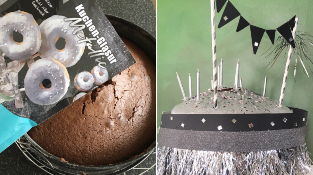 Weltraumparty Kuchen